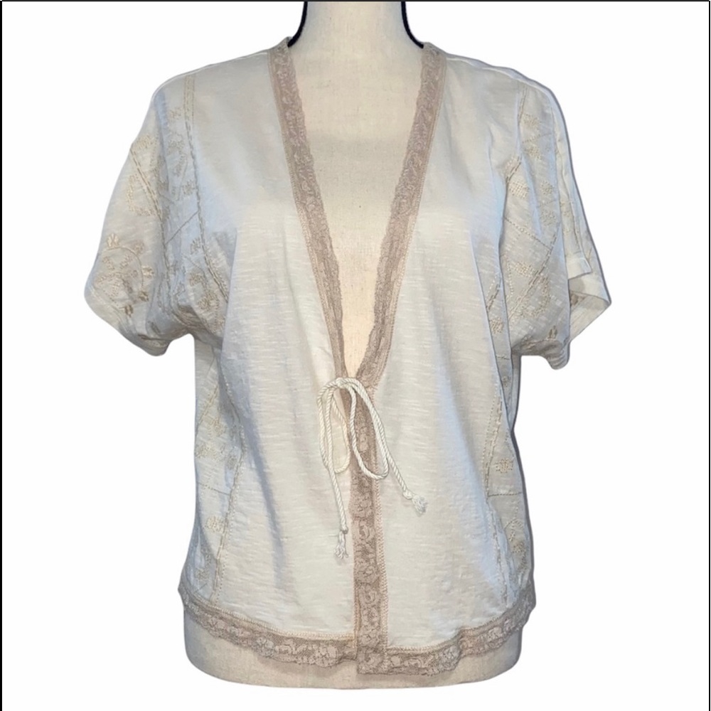 AE boho kimono cardigan tee, Free beauty gift with purchase!